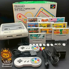 Super Famicom Console & Mario & Donkey & Yoshi's & Kirby & Zelda Set BOX【Tested】