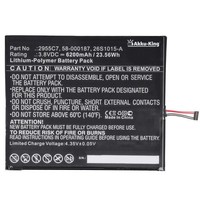 Akku FüR Amazon Kindle Fire Hd 10.1 7Th - 2955C7 58-000280 - Li-Polymer 6200Mah