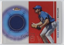 2003 Topps Finest Uniform Relics Mike Sweeney #FRJ-MSW 0m0