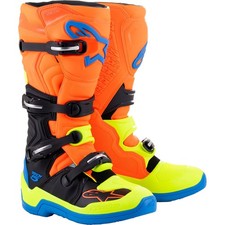 Tech 5 Boots - Orange Fluorescent/Blue/Yellow...