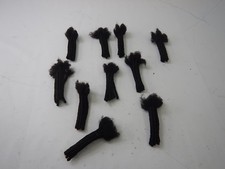 DAIXI 0.6cm, 4", 100 Strands Real Human Hair Dreadlock Extensions open box