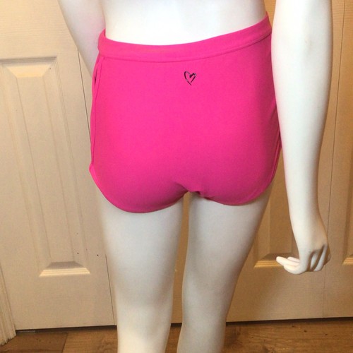 Oh La La Dancewear The Sassy One Bright Pink Dance Briefs Size Adult Small - Picture 5 of 8