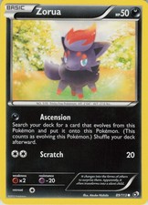 Zorua 89/113 Common Legendary Treasures Pokemon Lightly Played on eBay