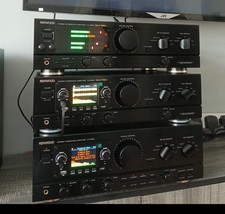 Kenwood Amplifier KA-3020SE Customized with Dual Stereo Vu-meters