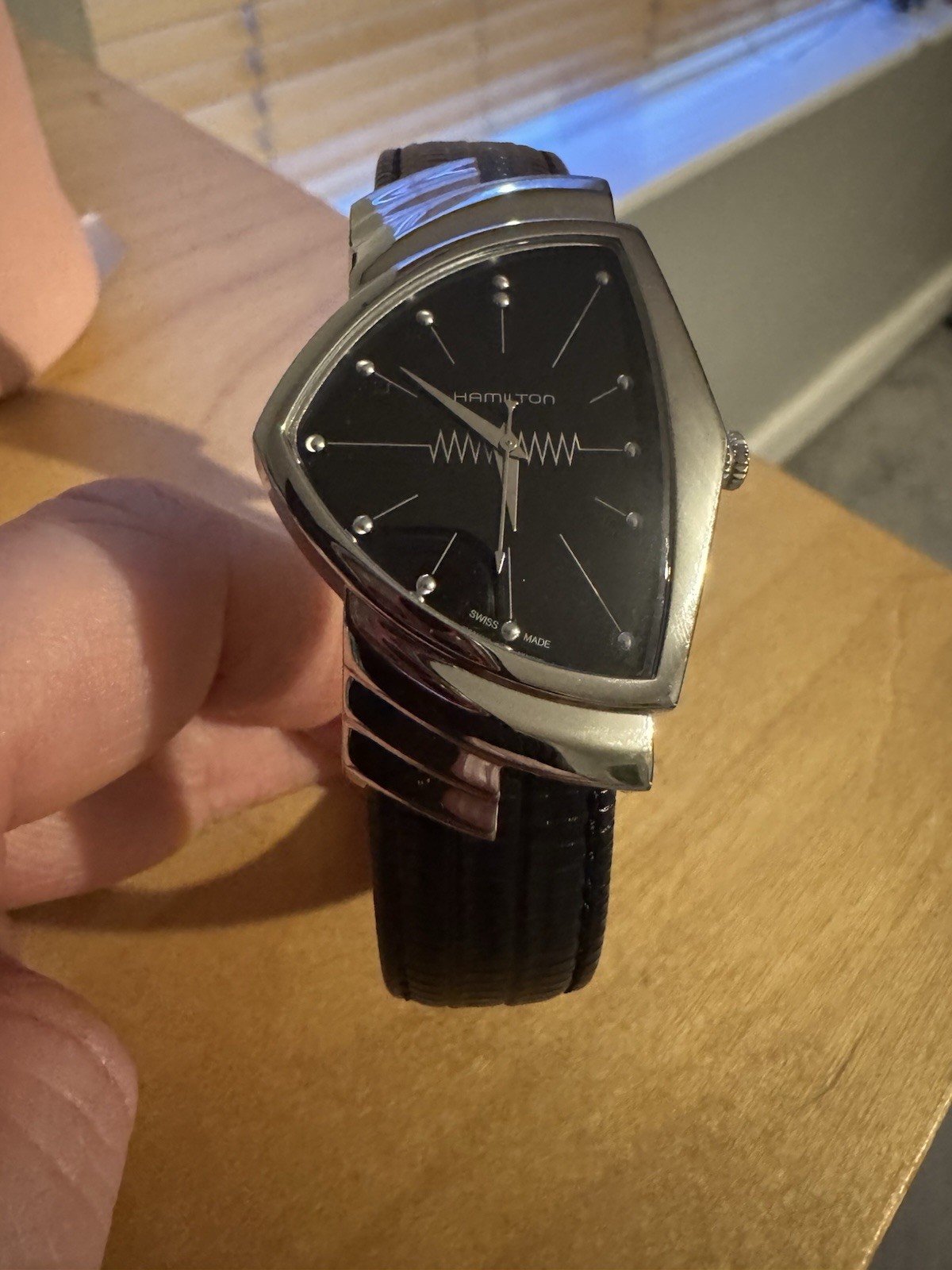 Hamilton Ventura Men's Black Watch - H24411732