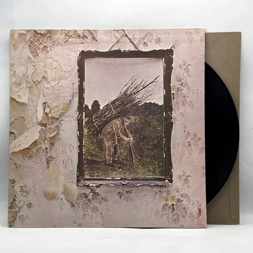 Led Zeppelin - IV (4) - 1972 UK Press Album A3/B4 VG++ Ultrasonic Clean