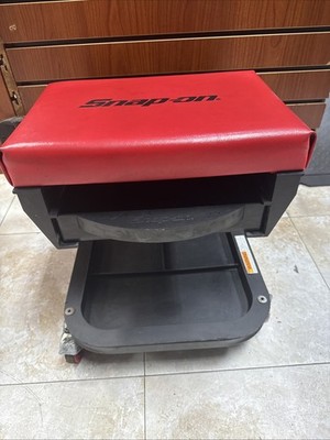 Snap-on JCW80AR Workman Mechanics Padded Seat Creeper Red for sale