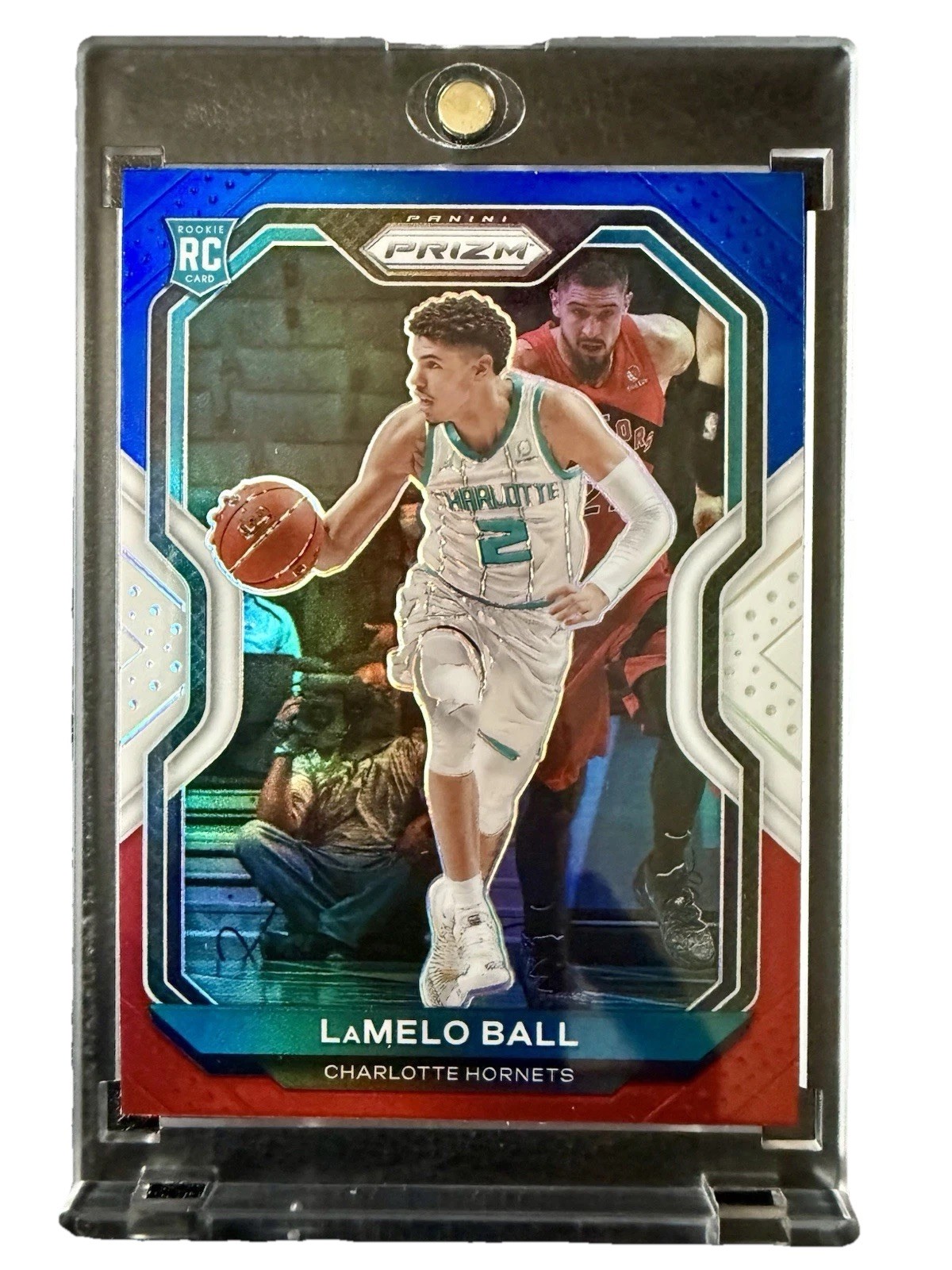 Lamelo Ball RC 2020-21 Panini Prizm Red White Blue Prizm #278 Hornets 🔥🔥