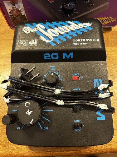 Chicago Model CMI The Sounder Variable Gauge Trains 120V AC/DC Hobby Transformer - Picture 3 of 7