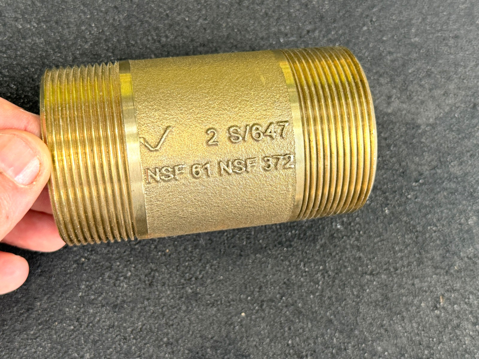 Victaulic 2"  S/647-TT Threaded Dielectric Transition Union Coupling MNPT x MNPT