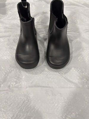 Bearpaw Rain Boots Unisex (boys Or Girl) Black 8c New Without Tag