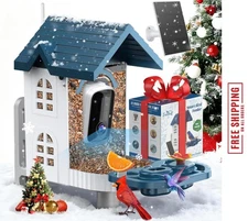 Bird Buddy Smart Bird Feeder With Camera Solar Powered Solar- New