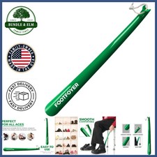 Shoe Horn with Comfortable Grip, Long Handle for Effortless Footwear Access