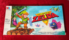 Nintendo The Legend of Zelda Board Game Pre Owned 1988 Milton Bradley
