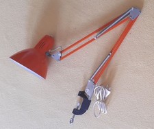 Lampe d'architecte Articulée Vintage années 60/70, orange