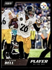 2018 Panini Player of the Day Le'Veon Bell Pittsburgh Steelers #33