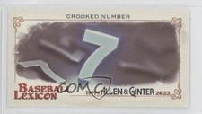 2022 Topps Allen & Ginter Baseball Lexicon Minis Crooked Number #BL-16 0i1b