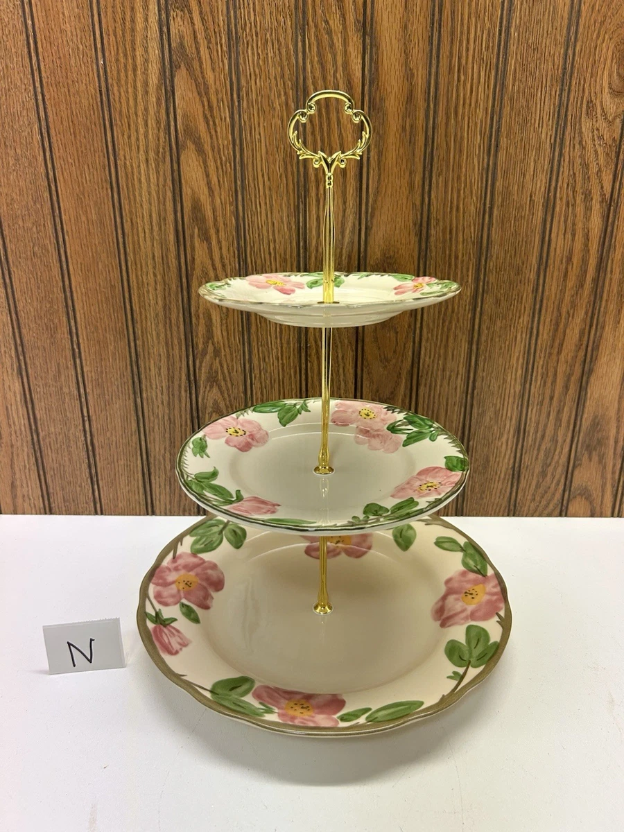 Franciscan Ceramics Desert Rose Tier for sale | eBay