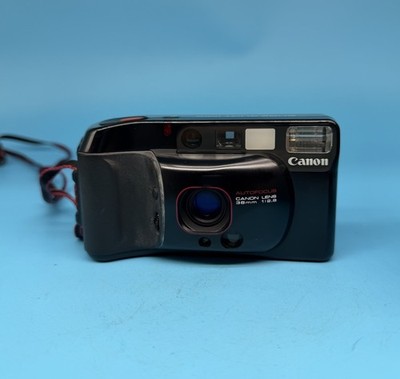 Canon Sure Shot Supreme analoge Kompaktkamera 35 mm, schwarz - getestet
