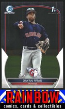 2023 Bowman #BCP-26 Dayan Frias Cleveland Guardians
