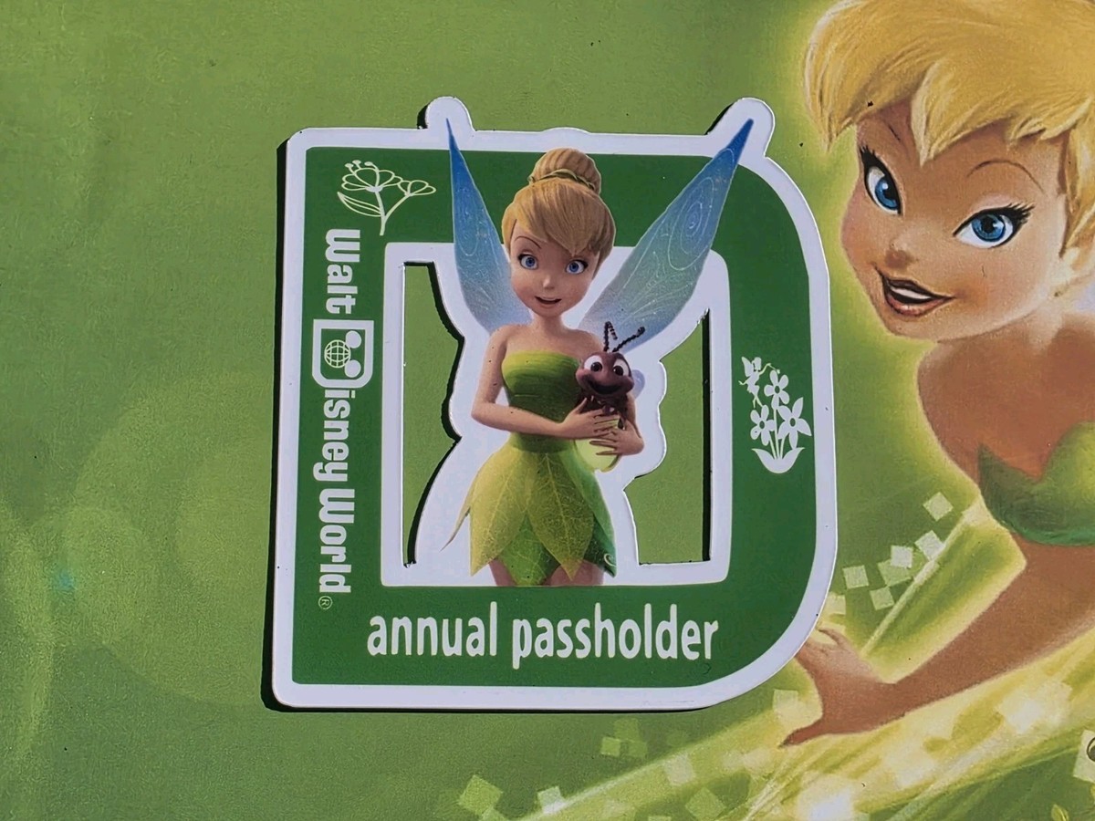 Walt Disney World Anual Passholder Magnet 2026 Tinker Bell