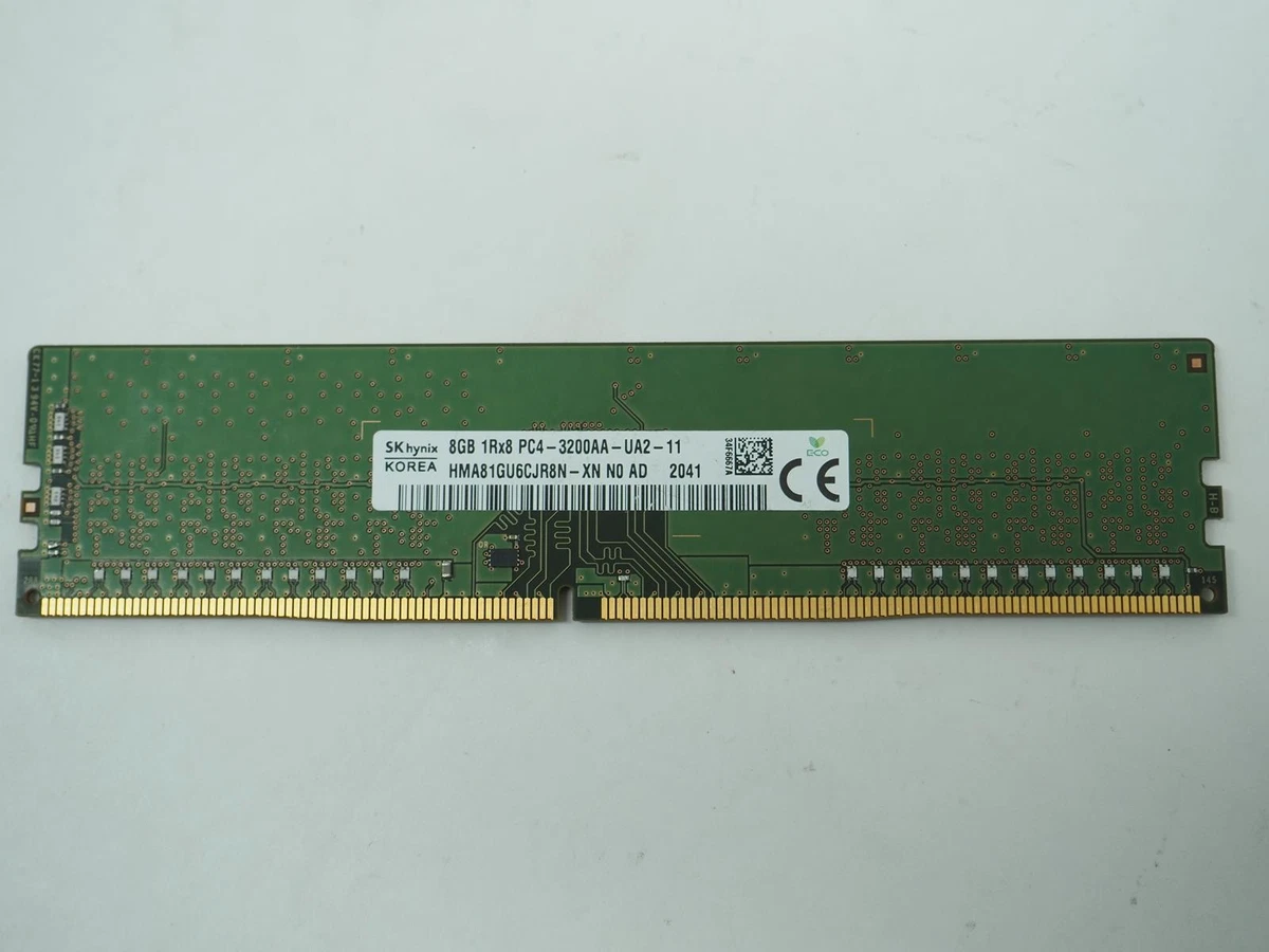 SK hynix DDR4 SDRAM Network Server 8 GB Capacity per Module Memory