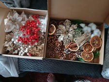 2 Boxes Wreath Making Supplies . Brand New Unused