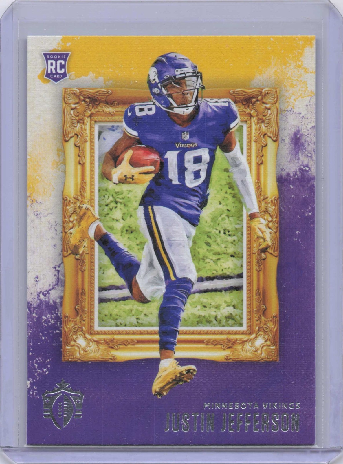 2020 Panini Chronicles Gridiron Kings Justin Jefferson GK-13 (RC)