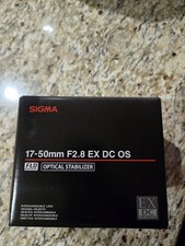 Sigma 17-50mm f/2.8 EX DC OS HSM FLD Large Aperture Standard Zoom Lens for Canon