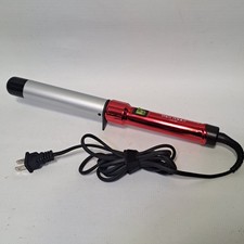 BED HEAD Tigi CurlingWand Iron Shiny Red 1.25  Barrel BH353 Big Curls