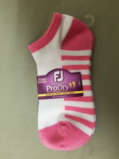 New Foot Joy Pro Dry Womens Lightweight Ankle Socks.