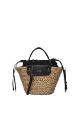 Borsa Donna V73 Nero/naturale