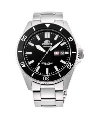 ORIENT Men Analog Automatic Casual Watch Classic Dress Black Dial Waterproof Rou