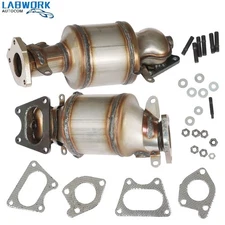 Catalytic Converter Bank 1&2 LH RH For Acura MDX 3.5L & 3.7L 2003 2004 2005-2009