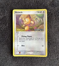 Meowth Pokémon Card 77/113 EX Delta Species Stamped Reverse Holo Mint  on eBay