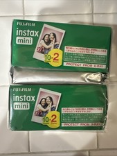 FUJIFILM Instax Mini Instant Film 50 Sheets ISO 800 EXP 2025 NEW SEALED 2 Pack