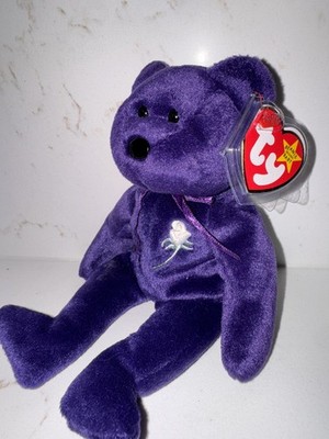 Ty Beanie Baby Princess Diana Bear 1997 Retired   Collector Mint Tags 
