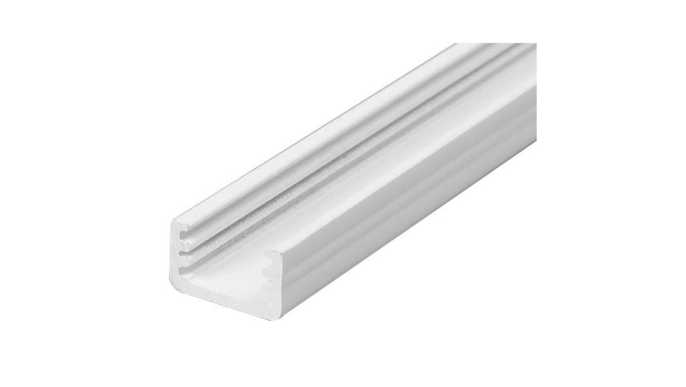 LED Profile SLIM8 2m White Painted Aluminium Narrow 89030001