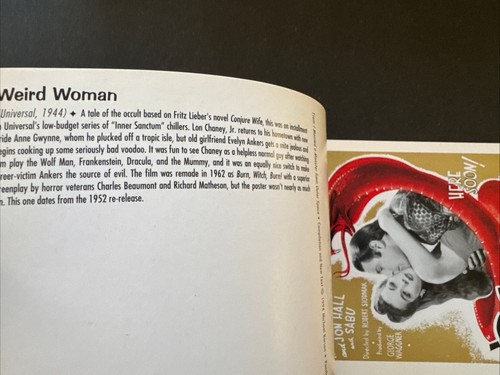 Plan 9 from Outer Space Uncensored & Uncut Screenplay & Poster Book Of 40s & 50s - Foto 15 di 16