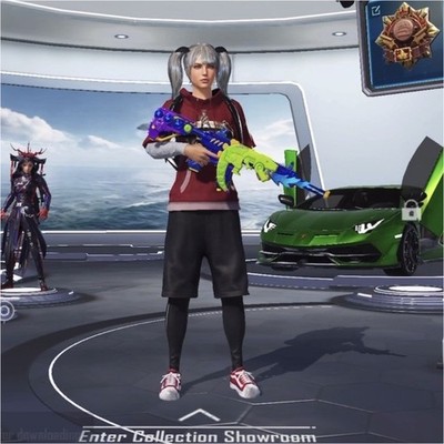 PUBG MOBILE PUBG In-Game Inventory: Outfits, Weapon Skins, Invader Backpack