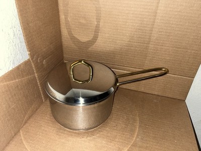 LA Sera Fine Stainless Steel Induction Cookware  Saucepan 2Qt With Lid
