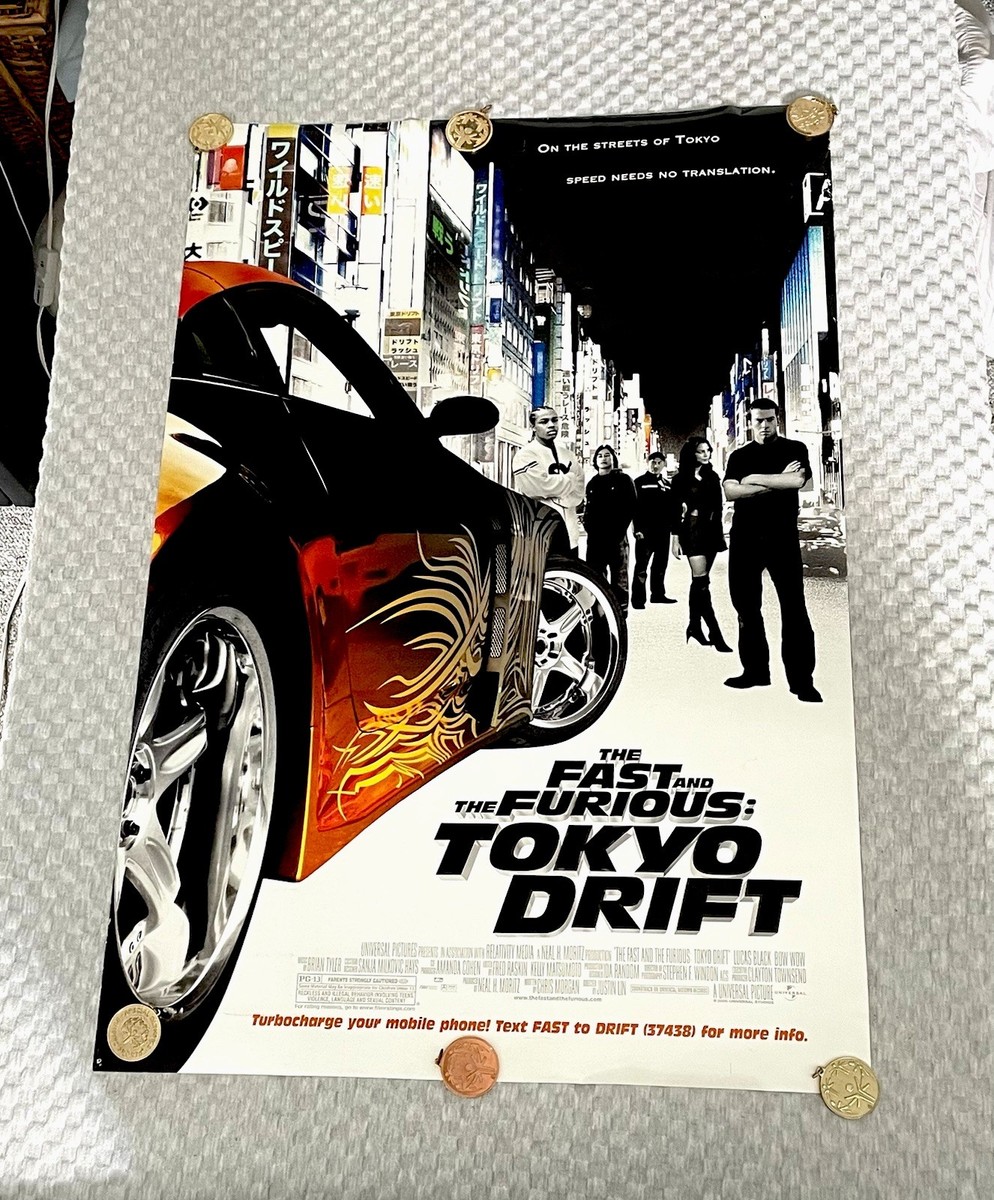 Fast and Furious Tokyo Drift (Original Movie Theater Poster) 27x40