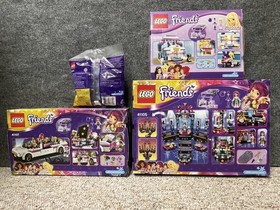 Lego FRIENDS Pop Star Set Show Stage 41105, Pop Star Limo 41107 NEW  RETIRED 