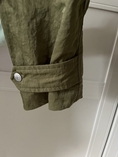Genuine Pretty Green Men’s Overhead Smock Coat Jacket Khaki Size L Large Perfect - Picture 4 of 20