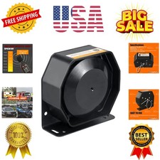 200W Compact High-Performance PA Siren Horn Speaker Ultra Slim 8 Ohms 12...