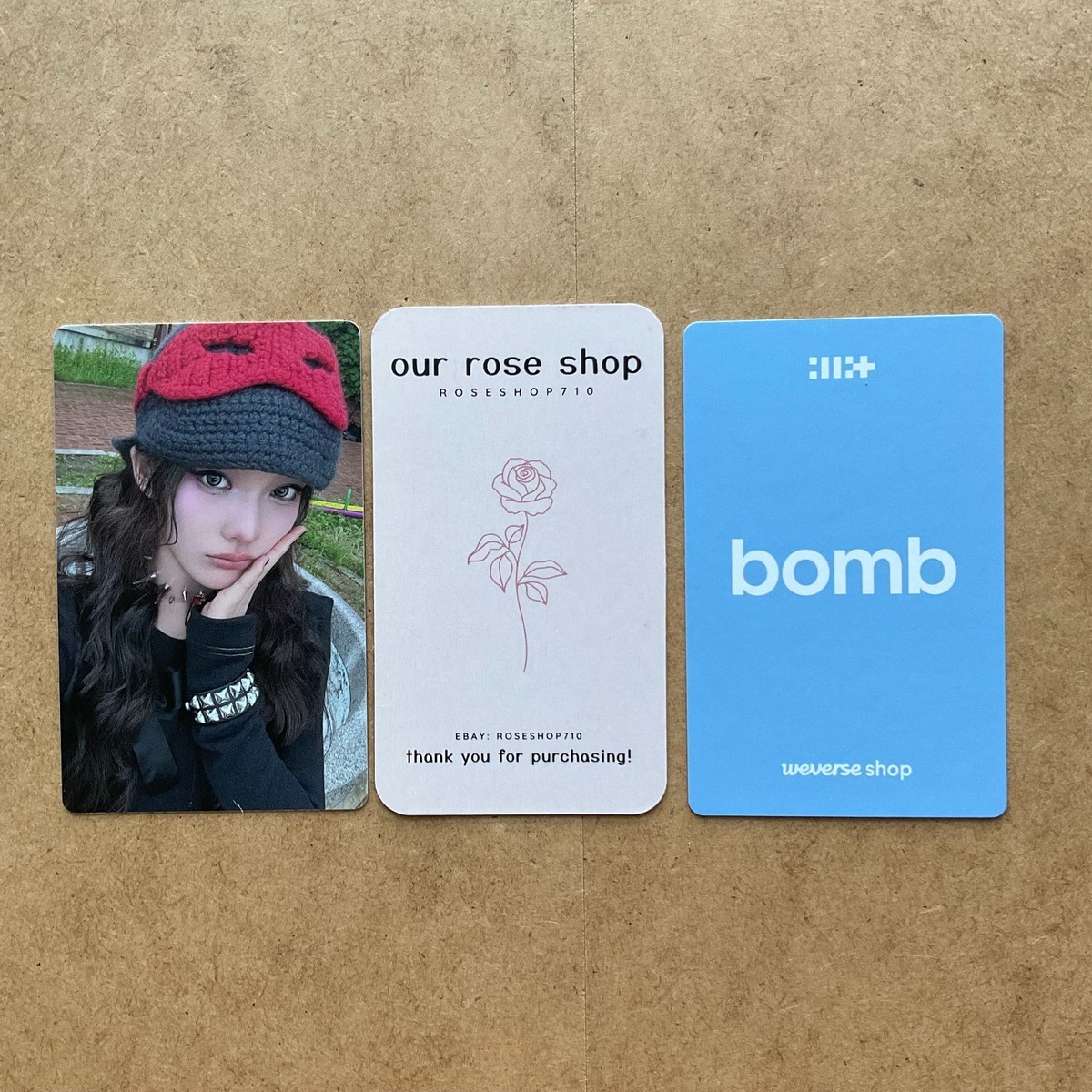 ILLIT bomb 3rd Mini Album Weverse Shop YT Youtube Gift R3 LD