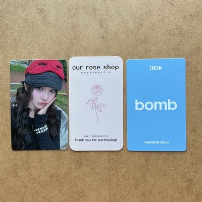 ILLIT bomb 3rd Mini Album Weverse Shop YT Youtube Gift R3 LD