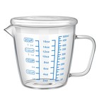  Measure Cups Microwave Jug with Lid Microwavable Measureing Safe Measuring