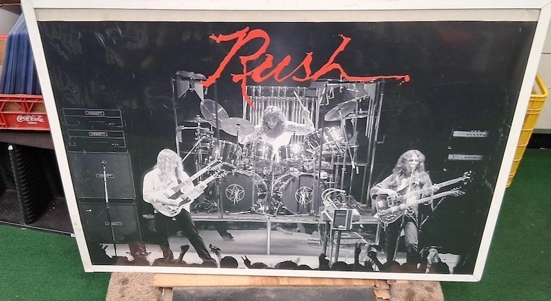 RUSH POSTER 2017 New Sealed Rare No Frame Collectible Canada best Band