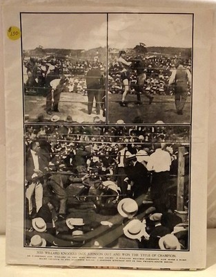 1915 Heavyweight Fight (Jack Jhonson vs Jess Willard) *26 Rounds Title Change*